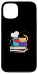 iPhone 13 Kittens Cats Tea and Books Reading For Reader Case