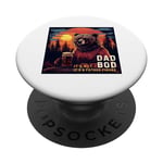 It's Not A Dad Bod It's A Father Figure - Humorous Design T- PopSockets Swappable PopGrip