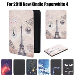 Case Cover Painted For 2018 Amazon Kindle Paperwhite 4 10th Generation