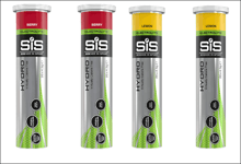 4 x SIS Science In Sport Tubes. Hydro Electrolyte Tablets. 2 x Berry & 2 x Lemon