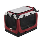 Ferplast Foldable Soft Pet Carrier HOLIDAY 2 Dog Carrier for small dogs, 49 x 34 x h 34 cm