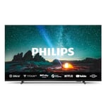 Philips 55PUS7609 Smart TV LED 4K - Écran 55 Pouces avec Plate-Forme Pixel Precise Ultra HD Titan OS et Son Dolby Atmos, Fonctionne avec Alexa et l’Assistant Vocal Google - Gris Anthracite