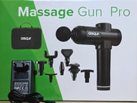 ASG - Handheld Percussion Deep Tissue Massage Gun Pro with 8 heads  (EU PLUG)