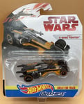 Poe's HOT WHEELS STAR WARS CARSHIPS New Boxed Carships Hot X-Wing FIGHTER