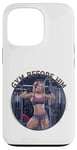 Coque pour iPhone 13 Pro Gym Before Him pour une femme sportive