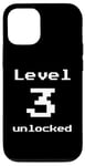 iPhone 14 Pro Level 3 Unlocked - Funny Pixel Video Game 3rd Birthday Case