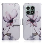 OnePlus 10 Pro 5G - Läderfodral/plånbok Tryckt design Magnolia Flower