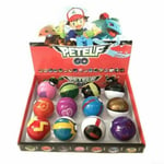 12st Pokemon Figurer+12st Pokéboll  Bäst Födelsedags