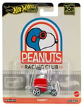 HOT WHEELS POP CULTURE PEANUTS RACING CLUB SNOOPY HVJ42