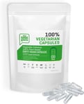 The Good Guru Vegetarian Empty Clear Capsules -1000 Qty- Size 00 Vegan