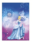 Komar Disney Cendrillon de Nuit Papier Peint, en Vinyle, Multicolore, Set de 4 pièces