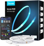 Govee LED Strip Lights, 5m LED Strip Smart WiFi App Control RGB, Works with and