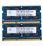 Nanya 2x 8GB 2Rx8 PC3L-12800S DDR3L 1600Mhz 1.35V SODIMM RAM Laptop Memory Test