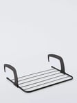 John Lewis Radiator Clothes Airer, Black