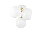 Tom Dixon Melt Chandelier mini taklampa opal/guld