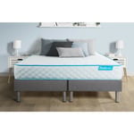 Bodycare - Ensemble matelas sommier Bodyone 180 x 200 cm - Couleur : Gris