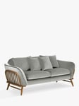 ercol for John Lewis Hexton Medium 2 Seater Sofa, Vintage Ash Leg