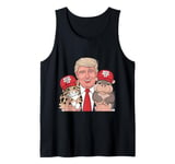 Moo Deng 24 Trump’s Cat Hippo Take Center Stage Tank Top