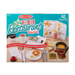 Star Diner Restaurant Food Play Set by Melissa & Doug