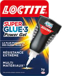 Loctite Super Glue-3 Power Gel Control, Colle Instantanée Surpuissante 3 G