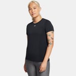 Haut à manches courtes ample Under Armour Vanish Seamless pour femme Noir / Anthracite / Blanc S