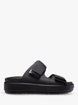 Crocs Brooklyn Luxe Sandal, Black