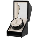 Mulhouse Watch Winder 2 klokke Svart Tre KXD0504 - Unisex - Wood