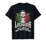 Lucha Libre Mexican Wrestler Mask Wrestling Luchador T-Shirt