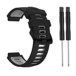 Silikonarmband för Forerunner 735xt 230 235 - Svettbeständig handledsrem