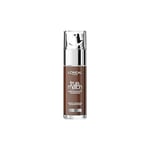 L'Oréal Paris True Match Liquid Foundation with Hyaluronic Acid 30ml and SPF, 10R Espresso