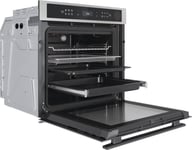 Whirlpool Oven | Akz9s 8271 Ix | 73 L | Electric | Hydrolytic/Pyrolysis | Electronic | Steam Function | Height 59.5 Cm | Width 59.5 Cm | Black