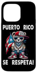 iPhone 14 Pro Max Puerto Rico Se Respeta PR Flag Bear Boricua Protest Case