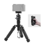 SMALLRIG VT-20 52 cm Mini Trépied de Bureau en Aluminium avec Rotule 360°, Trépied de Bureau Compact pour Caméscope Vidéo Appareil Photo Reflex Numérique, Charge Jusqu'à 6 kg - 4289