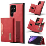 samsung Samsung Galaxy S23 Ultra Magnetic Wallet Red