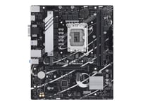 Asus Prime B760m-K - Hovedkort - Micro Atx - Lga1700-Sokkel - B760 Chipset - Usb 3.2 Gen 1 - 2.5 Gigabit Lan - Innbygd Grafikk (Cpu Kreves) - Hd-Lyd (8-Kanalers)