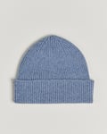 Le Bonnet Lambswool/Caregora Beanie Washed Denim