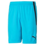 PUMA Teamliga Shorts Combinaison modèle Court Mixte, Blue Atoll Blac, 3XL