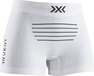 X-BIONIC Women Invent 4.0 Light Boxer Shorts - Arctic White/Dolomite Grey, Medium