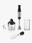 Bosch Series 6 ErgoMaster Pressure Controlled 3-in-1 Hand Blender with Ice Crusher & Chopper, Black