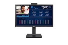 LG Thin Client 24CQ651I-6P.AEU 60,47 cm 23,8" Intel Pentium N6005 8 Go 16 Go eMMC Ihérisson OS Noir