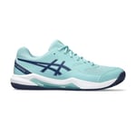 ASICS Homme Gel-Dedicate 8 Padel Sneaker, Teal Tint/Thunder Blue, 44.5 EU