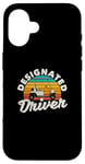 Coque pour iPhone 16 Driver/voiturette de golf amusante avec conducteur désigné