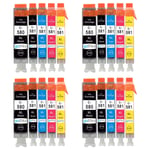 20 Ink Cartridges (5 Set) for Canon PIXMA TS6151 TS705 TS8252 TS9155 TS9551C 