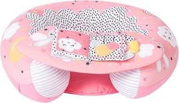Sit Me Up Peppermint Trail Baby Prop with Activity Toy Tray Pink