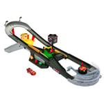 Disney and Pixar Cars Track Set, Piston Cup Action Speedway Playset with 1:55 Sc