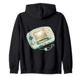 Video Game Console Controllers Retro 80's 90's Arcade Gamer Zip Hoodie