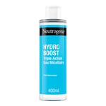 Neutrogena® Hydro Boost® : Eau Micellaire Triple Action Pour Le Visage 400 ml