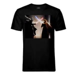 T-Shirt Homme Col Rond Dark Vador Contre Obiwan Kenobi