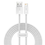 Baseus Dynamic Cable Usb To Lightning, 2.4a, 2m (white)