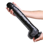 Master Cock Black Destroyer Huge 16.5" Dildo Monster Penis Advanced Hardcore XXL